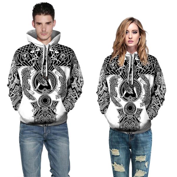

new style men's designer hoodies stretch sweatshirts hip hop pullovers sportswear 3d printing couples with clothing s-5xl 149, Black