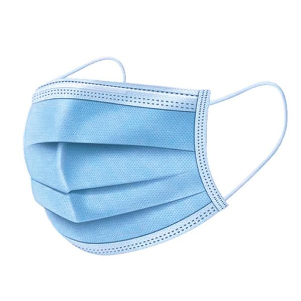 

stock fedex dhl fast delivery disposable face masks with elastic ear loop 3 ply breathable for blocking dust air mask