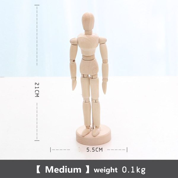 2021 Wooden Movable Limbs Human Figure Model Artist Sketch