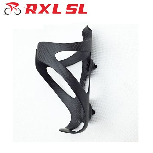 3K Glossy Carbon Fiber Bike Bottle Water Holder Road Bicycle Mountain Cages 2pcs