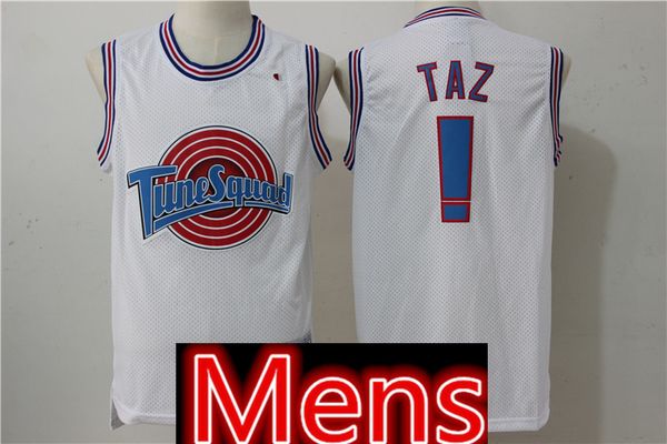 

space jersey movie 23 michael 1 bugs bunny taz 13 tweety 22 bill murray 10 lola 2 d.duck basketball jerseys 23232 size s-xxl, Black;red