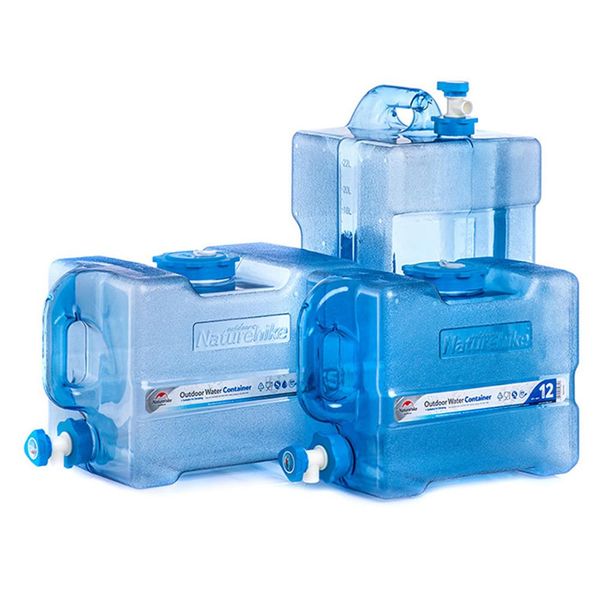 

24l outdoor drinking pure water bucket with faucet pc can be filled with boiling water plastic tank car storage bucket