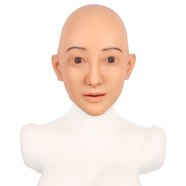 

искусственная кожа человека для daydisfigurement ремонт маскировка само силикон хэллоуин маска шута лица crossdresser трансгендеров косплей