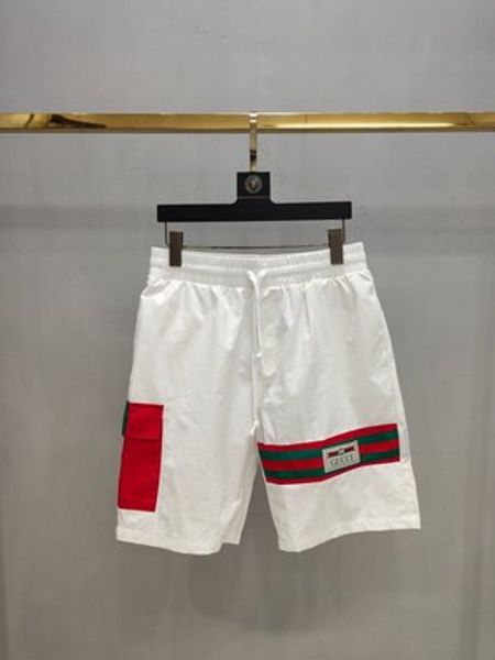 

men's casual camouflage pants lace shorts men's five pants loose pull with short cargo shorts knee length ~~hf3, Gray