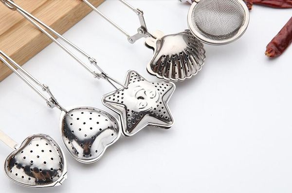 

форма звезды чай infuser овальной формы из нержавеющей стали 304 ситечко infuser ложка фильтр чайные инструменты бесплатная доставка cfyz350