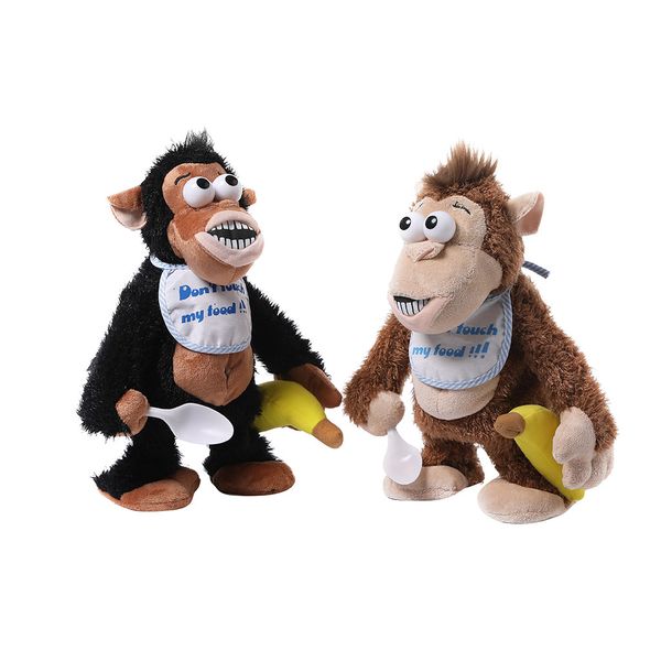 

naughty crying monkey electronic stuffed animal toy developmental baby toy plush toys kids cute funny toys electric music monkey