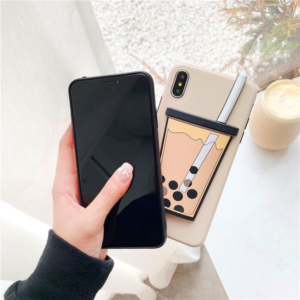 

for huawei p20,p20 lite,p20 pro,p30,p30 lite,p30 pro,3i,nova 4,nova 5 / nova 5 pro,nova 5i,nova 5i pro,mate 20 cartoon 3d milk tea cup patt