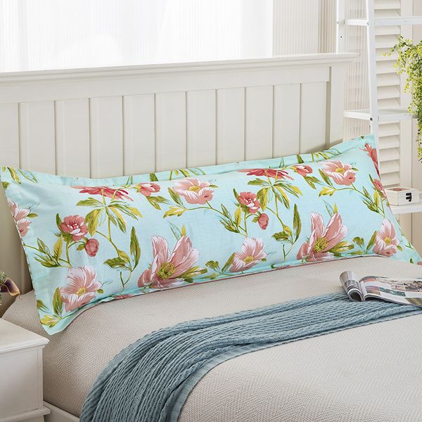 

1xhome print sofa long body double pillow cover protector pillowcase decoration