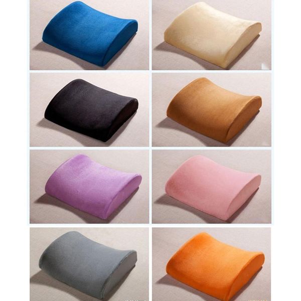 

space memory cotton slow rebound lumbar pillow waist pad office waist cushion car cushion