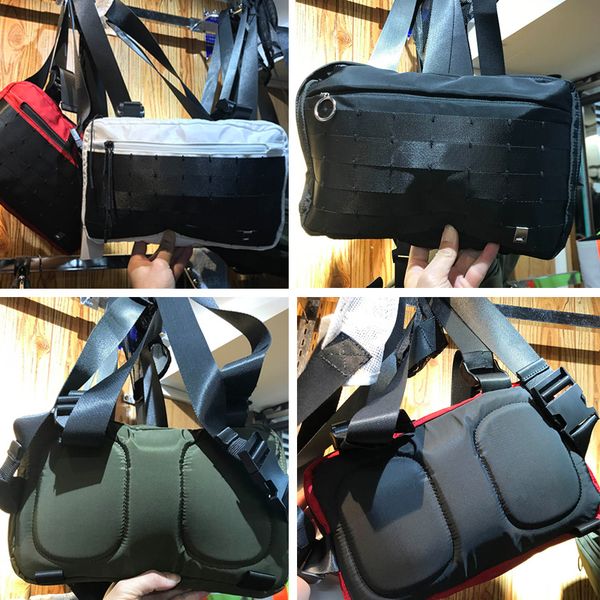 

hip hop alyx mesh bags 19 new streetwear functional alyx tactical chest bag fashion kanye west black green bags