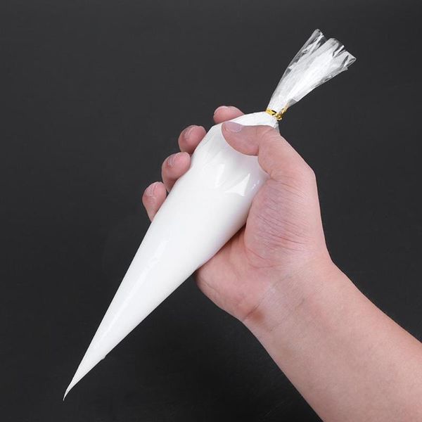 

50pcs одноразовые piping сумка обледенение fondant торт крем украшения кондитерских изделий подсказка инструмент маленький большой