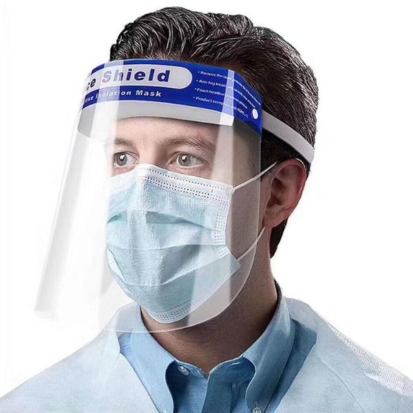 

hd clear face shield изоляция защитная маска прозрачные маски для лица дети взрослые анфас глаз рот протектор наружная одежда с ce