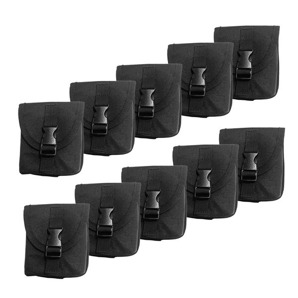 

10x scuba diving spare weight belt pouch accessories with qr buckle