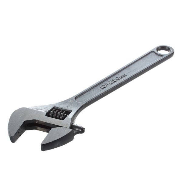 

10" adjustable shifter shifting spanner end wrench tool with measurement scale