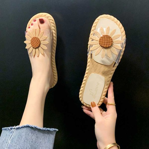 

shoes ladies' slippers slides low summer woman slipers women flat beach soft 2020 pu rome fabric rubber, Black
