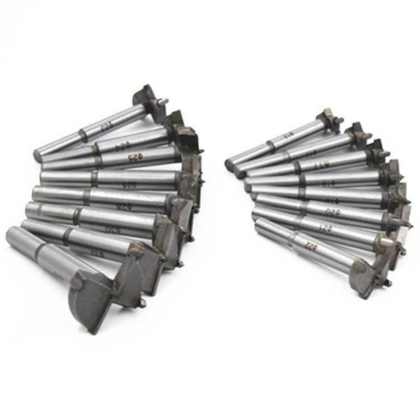 

16 pcs/set carpentry alloy hole opener 15-35mm woodworking drill bit woodworking drill bit precise positioning