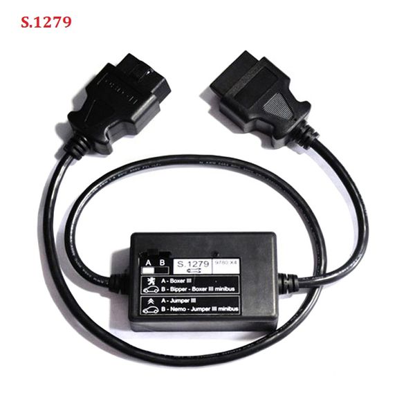 

s.1279 lexia pp2000 diagnostic connector s1279 for new cars boxer jum-per iii professional lexia3 for peug-eot