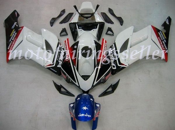

oem quality new abs full fairings kits fit for honda cbr1000rr (2004-2005) cbr1000rr 04 05bodywork set black red blue and white star