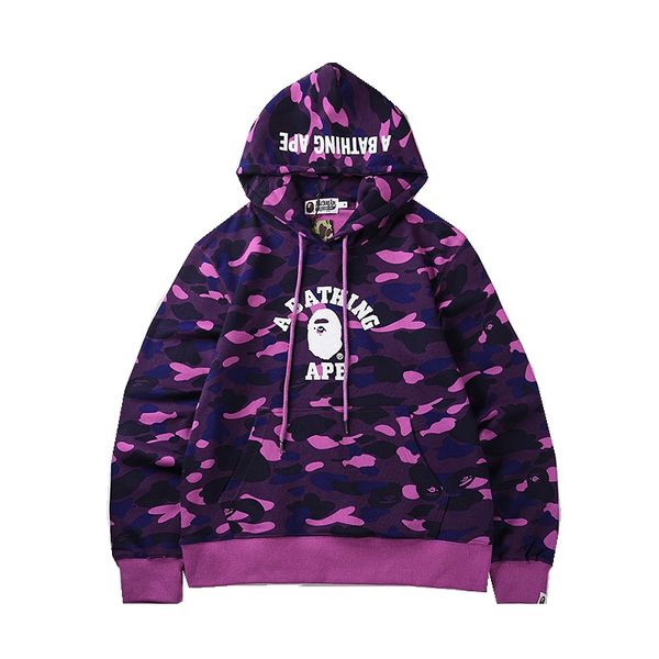 

bape new mens designer casual hoodies men women fashion long sleeve hooded jacket mens bape hoodie 3 colors m-2xl, Black