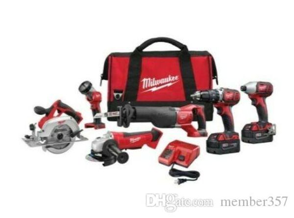 

Milwaukee 2696 26 m18 cordle lithium ion 6 tool combo kit nib ave hip