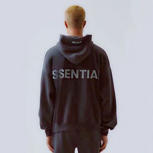 

новые толстовки толстовки пара top solid куртки цвета пальто с капюшоном fog essential est свитер способа куртки hip hop дропшиппинг, Black