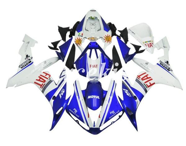 

injection mold new abs motorcycle full fairings kits fit for yamaha yzf-r1 2004 2005 2006 04 05 06 bodywork set blue