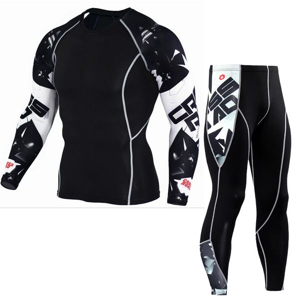 

new arrival costume yoga mens quick dry running superhero t shirts muscle men bodybuilding long sleeve 3d t shirt crossfit, White;black