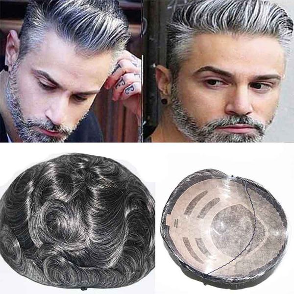 2019 Tkwig White Color Hair Wigs For Old Men Of American And