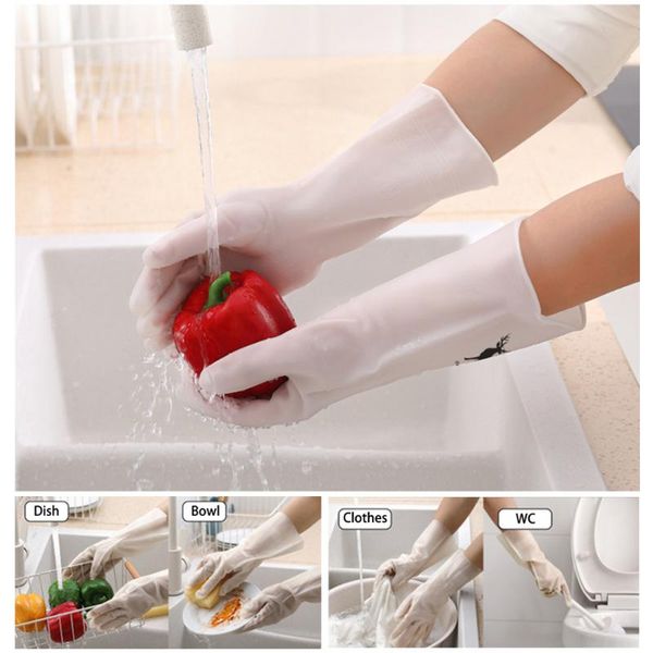 

kitchen dish washing gloves household dishwashing gloves rubber for washing clothes cleaning for dishes