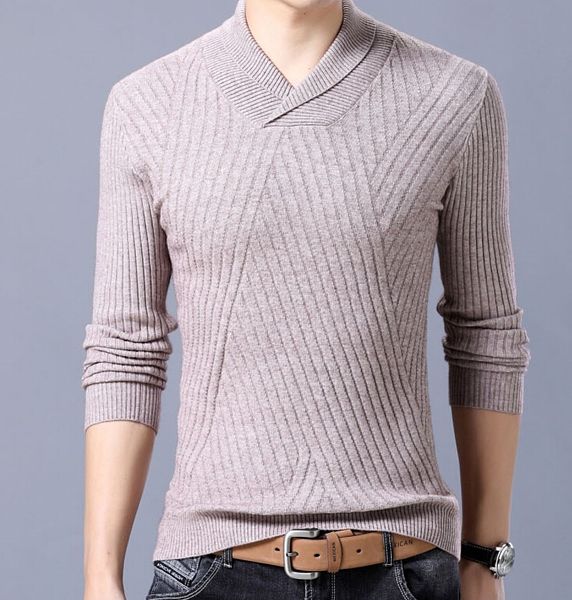 

2019 new autumn winter men's sweater men's turtleneck solid color casual sweater slim fit brand knitted pullovers a841, White;black