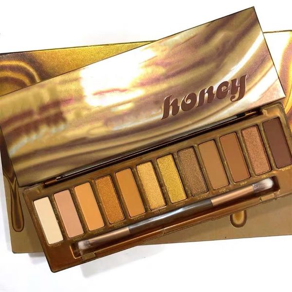 

1pcs/new eyeshadow palette 12 colors eye shadow maquillage nude palette 2019 nk honey palette