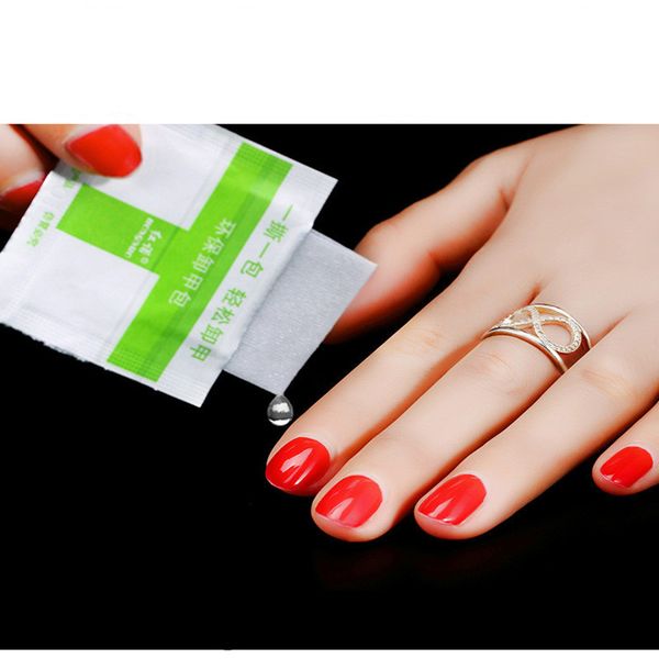 

nail polish remover 100pcs/lot art tools gel lacquer easy cleaner wraps uv