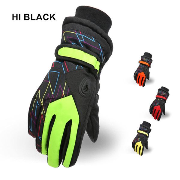 

children winter snowmobile ski gloves kids girls waterproof skiing snowboarding gloves windproof lovely boy and girls
