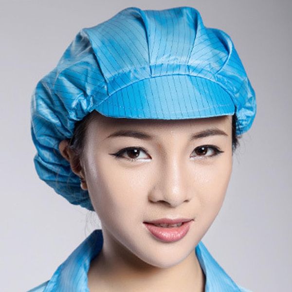 

anti-static hat factory outlet anti-static safety cleanroom hats dustproof clean room protective electronics factory work cap 16