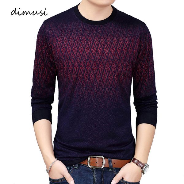 

dimusi autumn winter mens sweater shirt casual men o-neck wool pullover sweater men's slim fit knitted pull sweaters clothing, White;black
