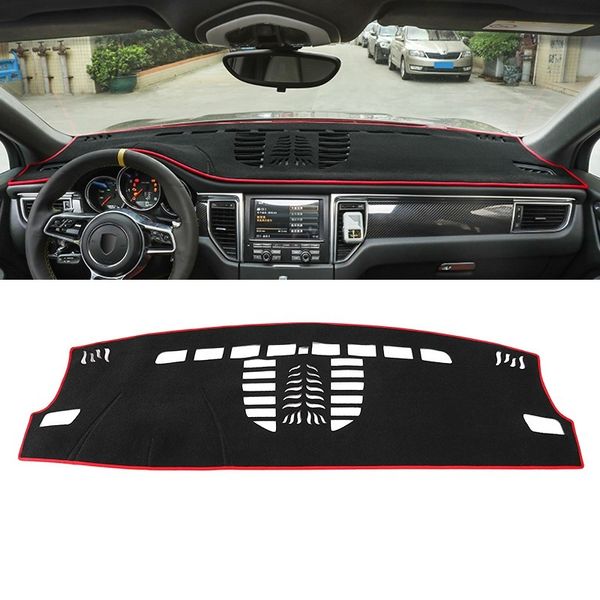 

Avoid Light Car Dashboard Mat Anti-glare Mat Protection Pad Cover for Porsche Macan 2014 2015 2016 2017 2018 Safety Drive Accessories