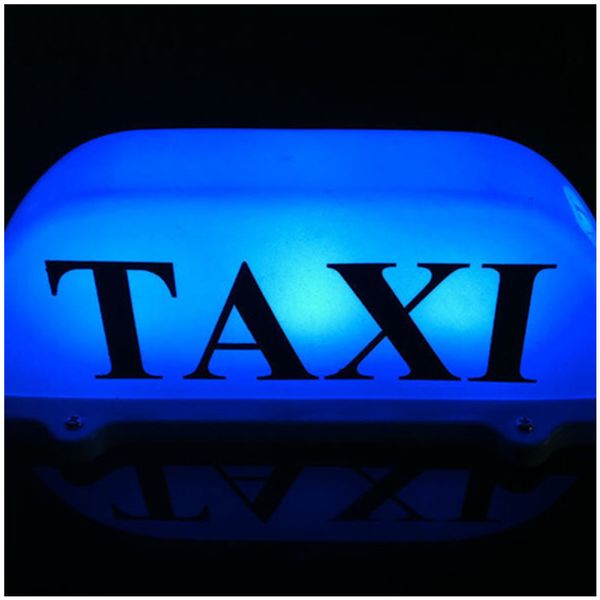 

car taxi light new led roof sign 12v with magnetic base taxi dome light