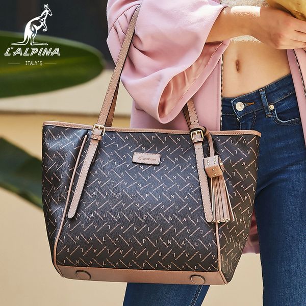 

alpena kangaroo bags female 2019 new autumn and winter fashion large capacity bag shoulder messenger bag