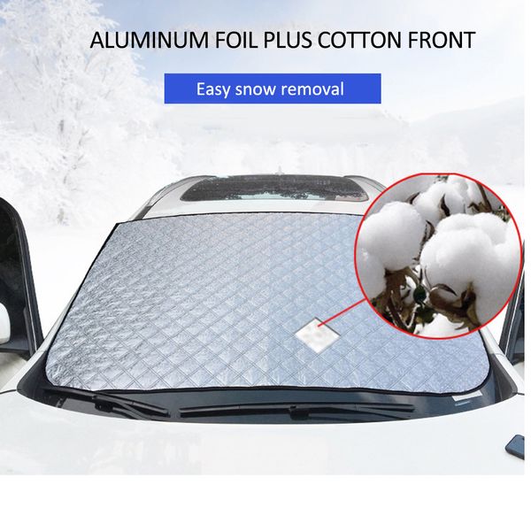 

frost-proof and snow-proof front shield for automobiles new car windshield cover snow cover sunshade ice snow frost protector