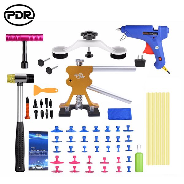 

pdr dent repair tools cars tool kit body paintless lifter puller hand tool sets dent removal hand set choose