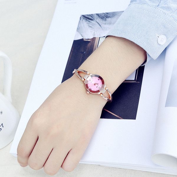 

fashion 2018 jw watch luxury rhinestone watches women stainless steel quartz bracelet watch ladies dress gold clock relogios, Slivery;brown