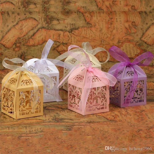 

exquisite love heart shape wedding ceremony party favor chocolates sugar boxes hollow out gift wrap candy box ribbon bags 0 42lc