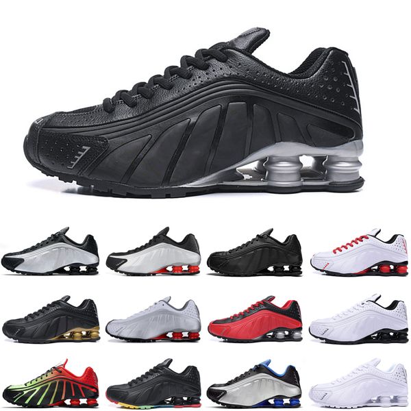 

discount r4 og men running shoes triple black white gold challenge red racer blue outdoor mens trainers sports sneakers runners size 40-45