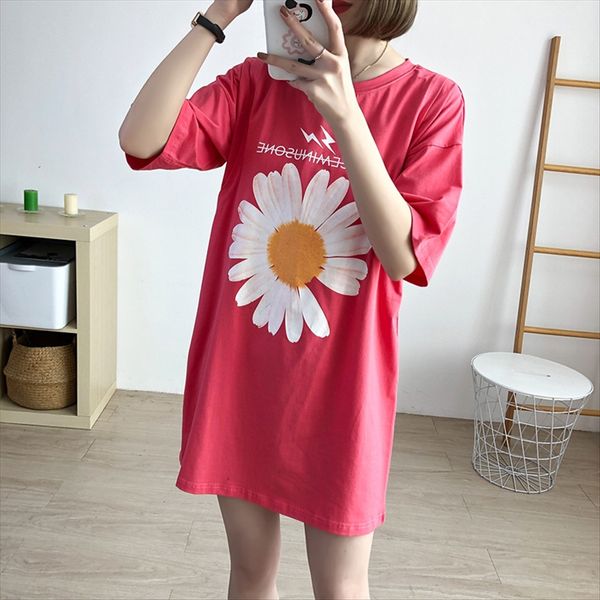 

dress side opening without zipper summer postpartum zipper care t-shirt care clothes wear nursing t-shirt pregnant and nursing dual-purpose, White