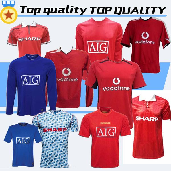 

топ человек 2006 2007 2008 90 92 организации ретро финале лч матч манчестер юнайтед домашняя джерси 1993 1994 1998 2010 2011 2013 футболка р, Black;yellow