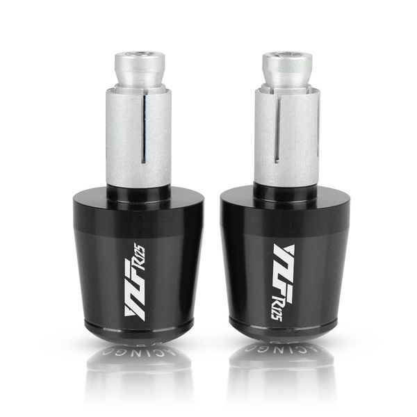 

for yamaha yzf r125 yzf-r125 yzf r125 motorcycle accessories 7/8" 22mm handlebar hand grips handle bar end cap