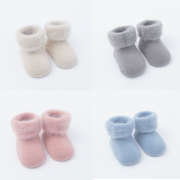 

Baby socks rubber anti slip floor cartoon kids Toddlers autumn winter Fashion thick newborn Cute 0-6-12month