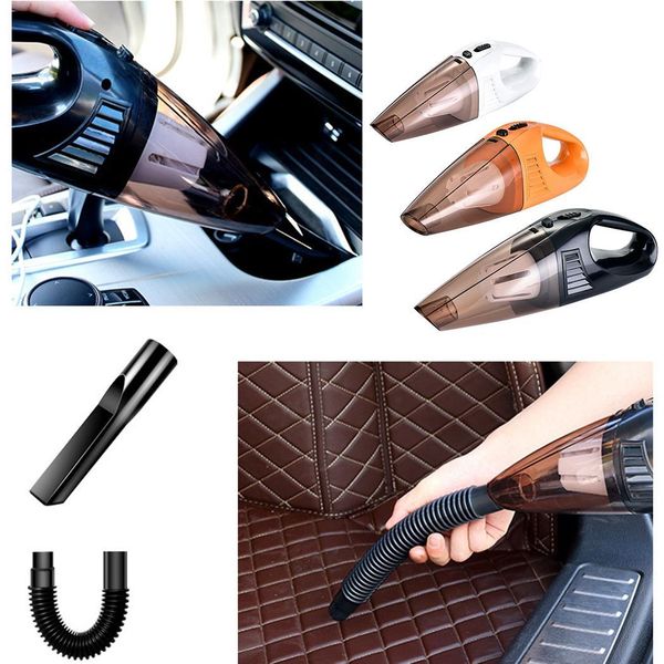 

12v 100w portable car vacuum cleaner mini handheld vacuum cleaner auto wet dry dual-use aspirator dust catcher car accessories
