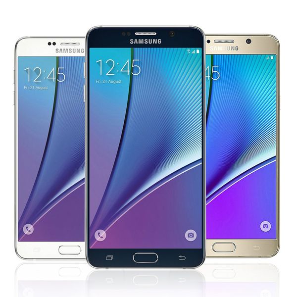 

Refurbi hed cell phone am ung galaxy note 5 n920 4g lte mobile phone octa core 5 7 039 039 16 0mp factory ealed