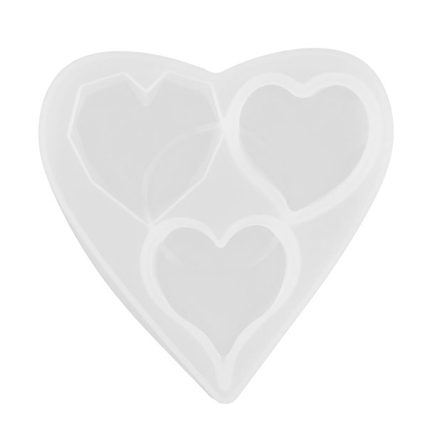 

heart shape molds epoxy for diy candle making wax candy mold